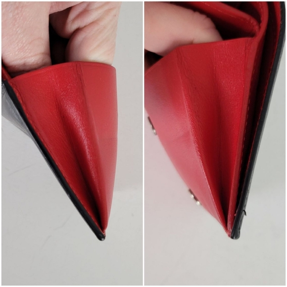 LOUBOUTIN Spiked Bi-fold Wallet - Picture 7 of 13